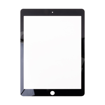 Стекло для переклейки iPad Pro 9.7" 2016 (A1673/A1674/A1675) в сборе с OCA пленкой Черный - OR (Mitsubishi)