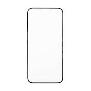 Защитное стекло "Стандарт" для iPhone 15 Plus Черный (Полное покрытие)