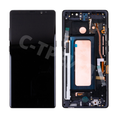 Дисплей для Samsung Galaxy Note 8 (N950F) модуль с рамкой Черный - (In-Cell)