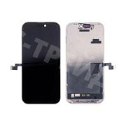 Дисплей для iPhone 16 Pro (A3293) в сборе с тачскрином Черный - OR100 (rev. Samsung) (Снятый, без ремонта)