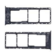 Держатель SIM для Tecno Spark 20 Pro (KJ6) Черный