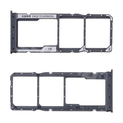 Держатель SIM для Xiaomi Redmi 13C 4G (23100RN82L) Черный