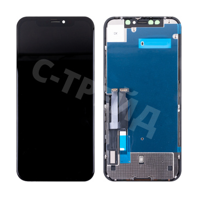 Дисплей для iPhone Xr (A2105) в сборе с тачскрином Черный GX