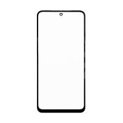 Стекло для переклейки Xiaomi Redmi Note 10/10s/Poco M5s (M2101K7BNY/2207117BPG/M2102K7AG) с OCA пленкой Черный - (Feaglet)