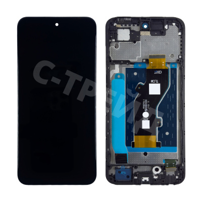 Дисплей для Infinix Hot 50i (X6531) модуль с рамкой Черный - OR