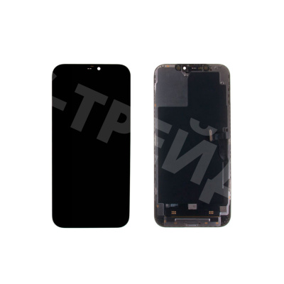Дисплей для iPhone 12 Pro Max (A2411) в сборе с тачскрином Черный - OR100 (Снятый, без ремонта)