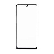 Стекло для переклейки Samsung Galaxy A31 (A315F) с OCA пленкой Черный - OR (Mitsubishi)