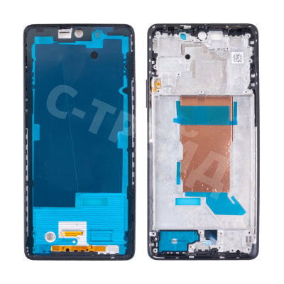 Рамка дисплея для Xiaomi Poco F5 (23049PCD8G) Черный (возможен дефект ЛКП)