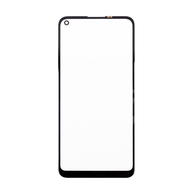 Стекло для переклейки Samsung Galaxy A11/M11 (A115F/M115F) с OCA пленкой Черный - OR (Mitsubishi)