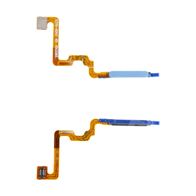 Шлейф для Xiaomi Redmi 12 4G (23053RN02Y) сканер отпечатка пальцев Голубой