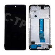 Дисплей для Xiaomi Redmi Note 12S (23030RAC7Y) модуль с рамкой Черный - (In-Cell)
