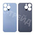 Задняя крышка для iPhone 13 Pro (A2640) Голубой (стекло, широкий вырез под камеру, логотип)
