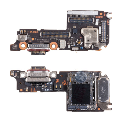 Шлейф для Xiaomi 15 (24129PN74G) плата системный разъем/разъем SIM/микрофон - Премиум