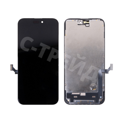 Дисплей для iPhone 15 Plus (A3094) в сборе с тачскрином Черный - (In-Cell) (площадка под IC)