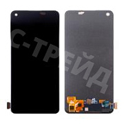 Дисплей для OPPO Reno 7 (CPH2363) в сборе с тачскрином Черный - (OLED)