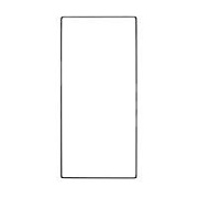 Защитное стекло "Премиум" для Samsung Galaxy S22 Ultra (S908B) Черный