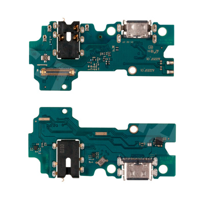 Шлейф для Samsung Galaxy A22 (A225F) плата системный разъем/разъем гарнитуры/микрофон