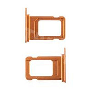 Держатель SIM для iPhone 17 Pro/17 Pro Max (1 Sim) (A3523/A3526) Оранжевый