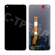 Дисплей для OPPO A96 (CPH2333) в сборе с тачскрином Черный - Оптима
