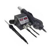 Паяльная станция KADA 8892D (фен+паяльник) (480W, 1 канал, ручка 900M + 1 жало + 3 сопла)