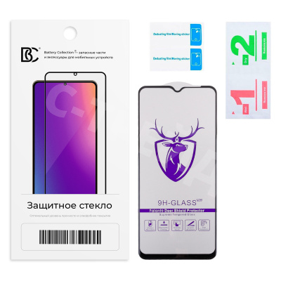 Защитное стекло "Премиум" для Realme C25 Черный