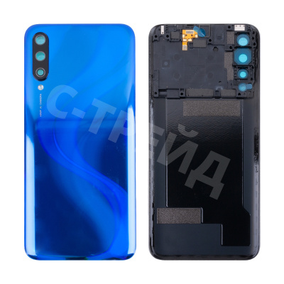 Задняя крышка для Xiaomi Mi A3 (M1906F9SH) Синий - Премиум
