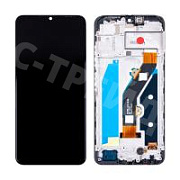 Дисплей для Infinix Hot 30i (X669D) модуль с рамкой Черный - OR