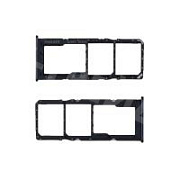 Держатель SIM для Samsung Galaxy A32 4G (A325F) Черный