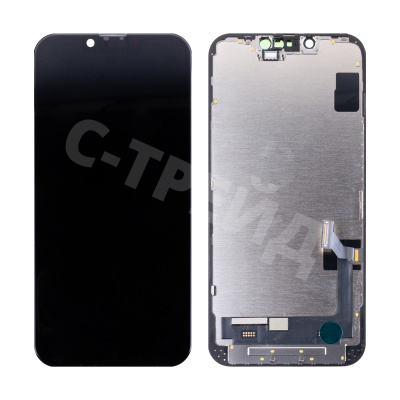 Дисплей для iPhone 14 (A2883) в сборе с тачскрином Черный - (In-Cell) (площадка под IC)