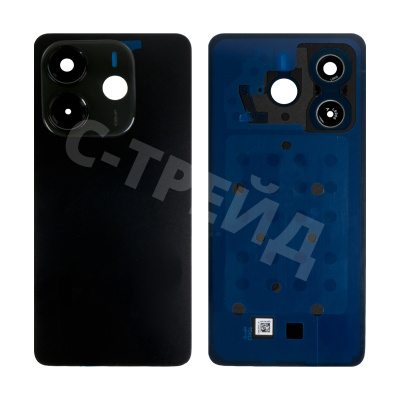 Задняя крышка для Xiaomi Redmi Note 14 4G (24117RN76O/24117RN76G) Черный - Премиум