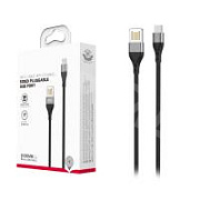 Кабель USB - MicroUSB XO NB188 (2.4A) Серый