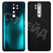 Задняя крышка для Xiaomi Redmi Note 8 Pro (M1906G7T) Зеленый - Премиум