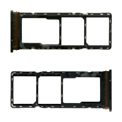 Держатель SIM для Tecno Spark 40C (KM4k) Черный