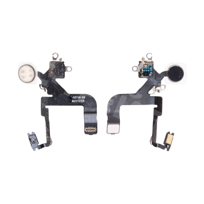 Шлейф для iPhone 12 Pro (A2407) на вспышку/микрофон - Премиум