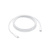 Кабель Type-C - Type-C для iPhone 15/15 Plus/15 Pro/15 Pro Max/16/16 Plus/16 Pro/16 Pro Max (60W, PD, оплетка нейлон, тех.упак.) Белый