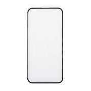 Защитное стекло "Оптима" для iPhone 14 Pro Max Черный (Закалённое, полное покрытие)