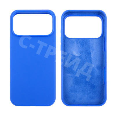 Чехол-накладка Soft Touch для iPhone 17 Pro Max Синий