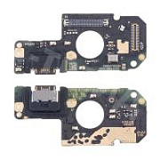 Шлейф для Xiaomi Redmi Note 11S 4G (2201117SY) плата на системный разъем/микрофон - Премиум