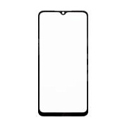 Стекло для переклейки Xiaomi Redmi 10C/Poco C40 (220333QNY/220333QPG) с OCA пленкой Черный - (Feaglet)