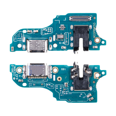 Шлейф для Realme C53 (RMX3760) плата системный разъем/разъем гарнитуры/микрофон