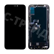 Дисплей для iPhone Xs (A2097/A1920) в сборе с тачскрином Черный - (In-Cell)