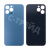 Задняя крышка для iPhone 12 Pro Max (A2411) Синий (стекло, монолит, широкий вырез под камеру, логотип) - Премиум