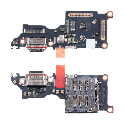 Шлейф для OPPO Reno 13 F 4G (CPH2701) плата системный разъем/разъем SIM/микрофон - Премиум
