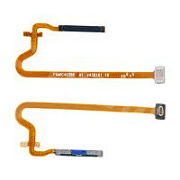 Шлейф для Realme C53 (RMX3760) сканер отпечатка пальцев Черный