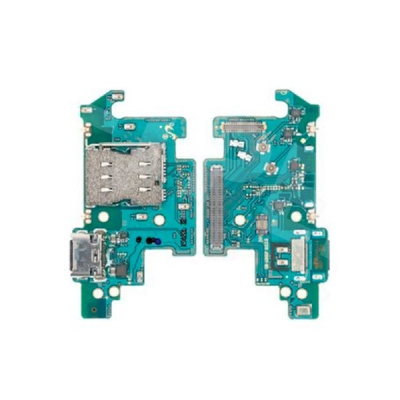 Шлейф для Samsung Galaxy A80 (A805F) плата системный разъем/коннектор SIM/микрофон