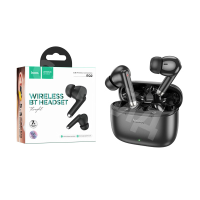 Беспроводные наушники Bluetooth Hoco EQ2 (TWS, вакуумные) Черный