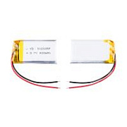 Аккумулятор универсальный 502035p 3,7v Li-Pol 400 mAh (5*20*35 mm)