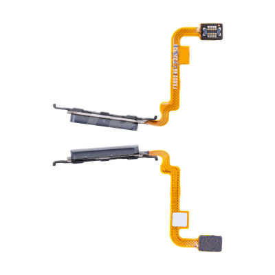 Шлейф для Xiaomi Poco M5s (2207117BPG) сканер отпечатка пальцев Черный