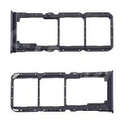 Держатель SIM для Realme C67 4G (RMX3890) Черный