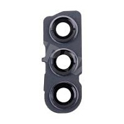 Стекло камеры для Samsung Galaxy S24 (S921B) в сборе с рамкой Черный